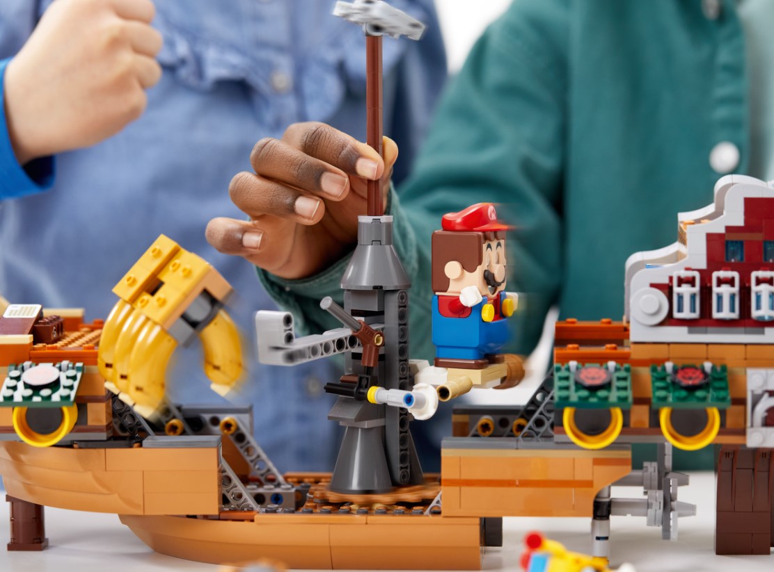 LEGO SUPER MARIO - ENSEMBLE D'EXTENSION LE BATEAU VOLANT DE BOWSER